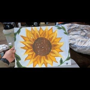Sunflower painting